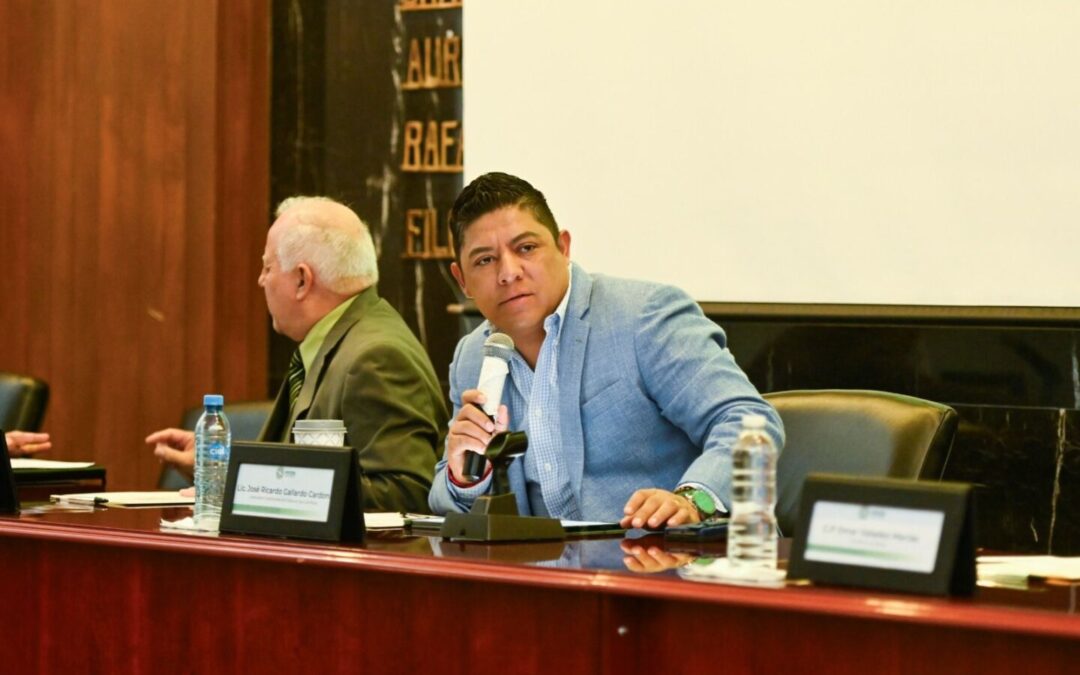 RICARDO GALLARDO PIDE A SU GABINETE MEJORES RESULTADOS