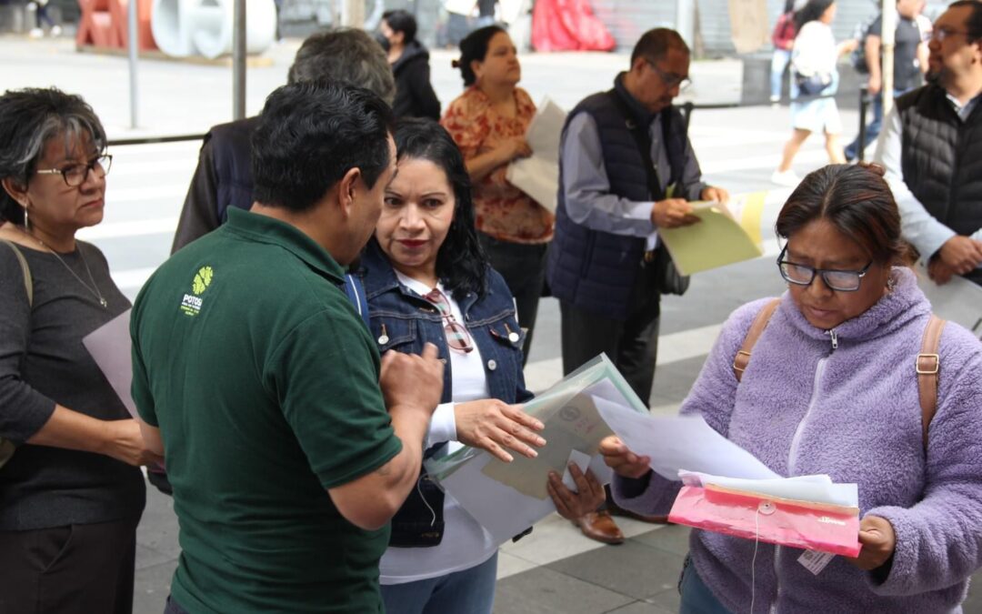 REGISTRO CIVIL DE SLP, BRINDÓ APOYO A LAS Y LOS POTOSINOS EN CDMX