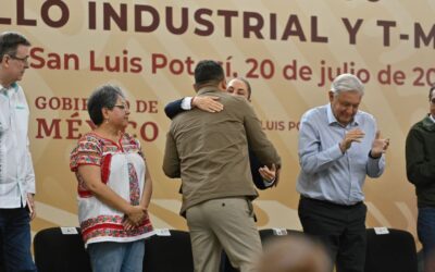 ANUNCIA CLAUDIA SHEINBAUM CONSTRUCCIÓN DEL TREN MÉXICO, SAN LUIS-NUEVO LAREDO