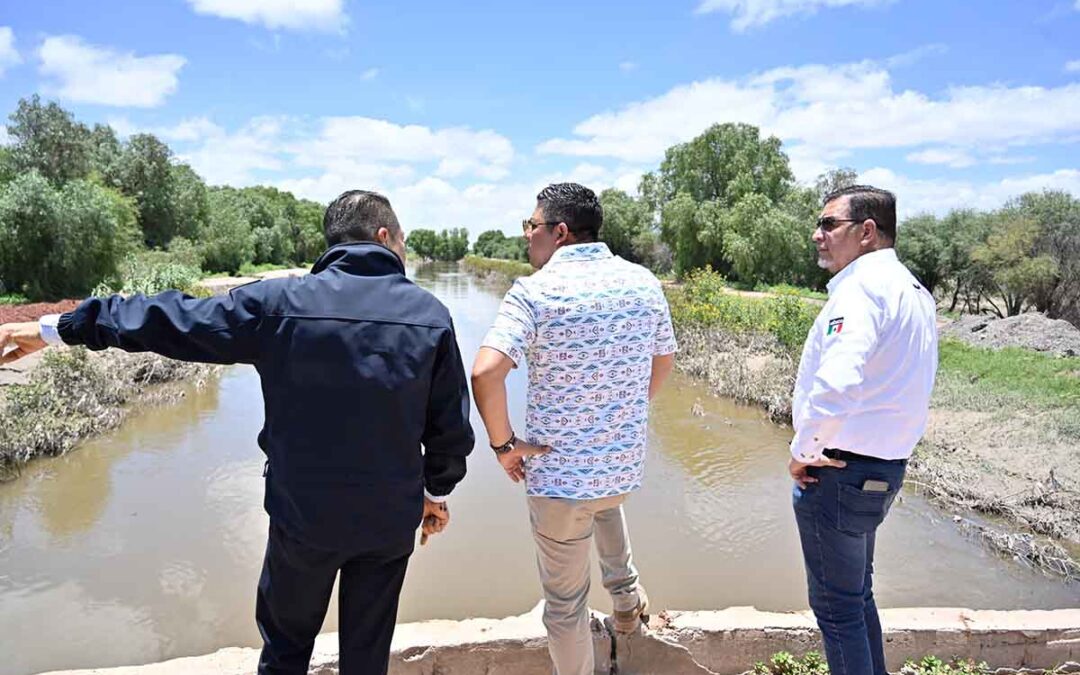 GOBERNADOR RICARDO GALLARDO SUPERVISA AMPLIACIÓN DEL RÍO SANTIAGO