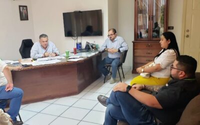 ENCABEZA DAVID MEDINA REUNIÓN DE TRABAJO EN DAPAS